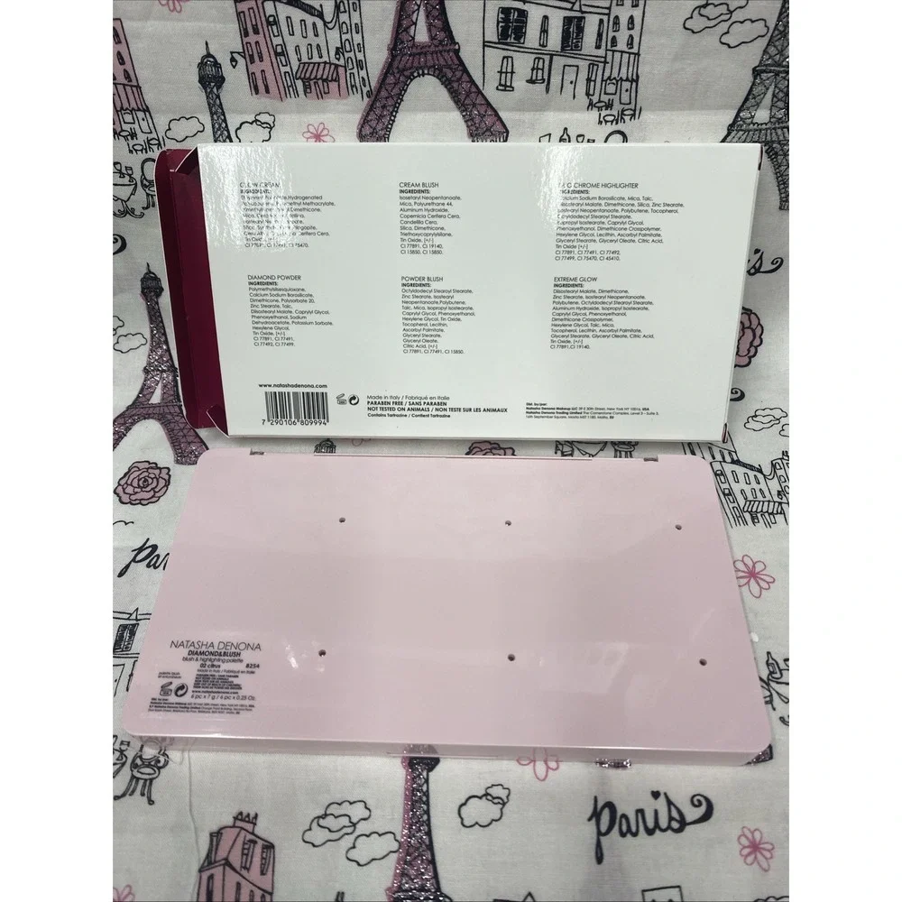 NATASHA DENONA DIAMOND & BLUSH Face Highlighting & Contour Palette 02 Citrus
